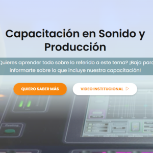 Curso Y/O Capacitacion Base En Sonido y Producción